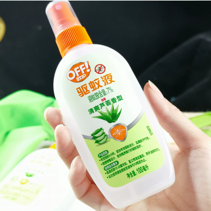庄臣欧护驱蚊液（清新芦荟）100ml
